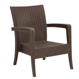 Кресло-диван 'RATTAN Ola Dom' коричневый