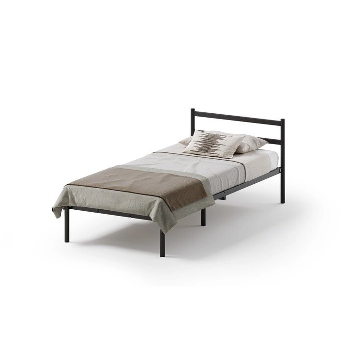 Кровать c матрасом 'Мета', разборная, металлическая, 900 x 2000 мм от компании Интернет-магазин "Flap" - фото 1