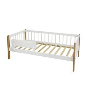 Кровать детская Сова, спальное место 1600*800, белый/коричневый