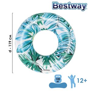 Круг для плавания 'Тропики'119 см, цвет МИКС, 36237 Bestway