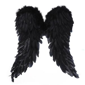 Крылья 'Ангел'50 x 40, цвет чёрный