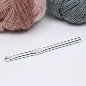 Крючок для вязания, с анодированным покрытием, d 9 мм, 15 см (комплект из 4 шт.)