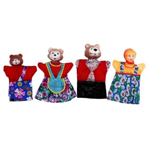 Кукольный театр 'Три медведя'4 персонажа