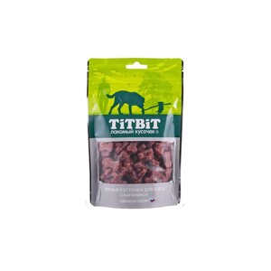 Лакомство из баранины Titbit 'Косточки мясные' для собак, 145 г
