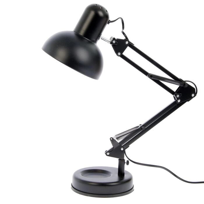 Лампа настольная 810 'Деко, чёрная' E27 40W RISALUX от компании Интернет-магазин "Flap" - фото 1