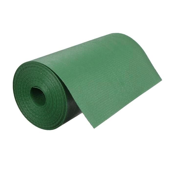 Лента бордюрная, 0.3 x 10 м, толщина 1.2 мм, пластиковая, зелёная, Greengo от компании Интернет-магазин "Flap" - фото 1