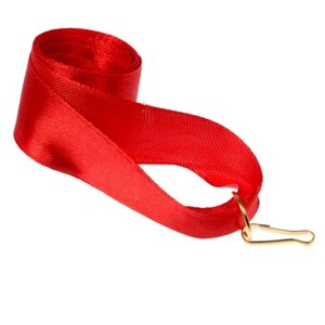Лента для медали, красная (комплект из 10 шт.)