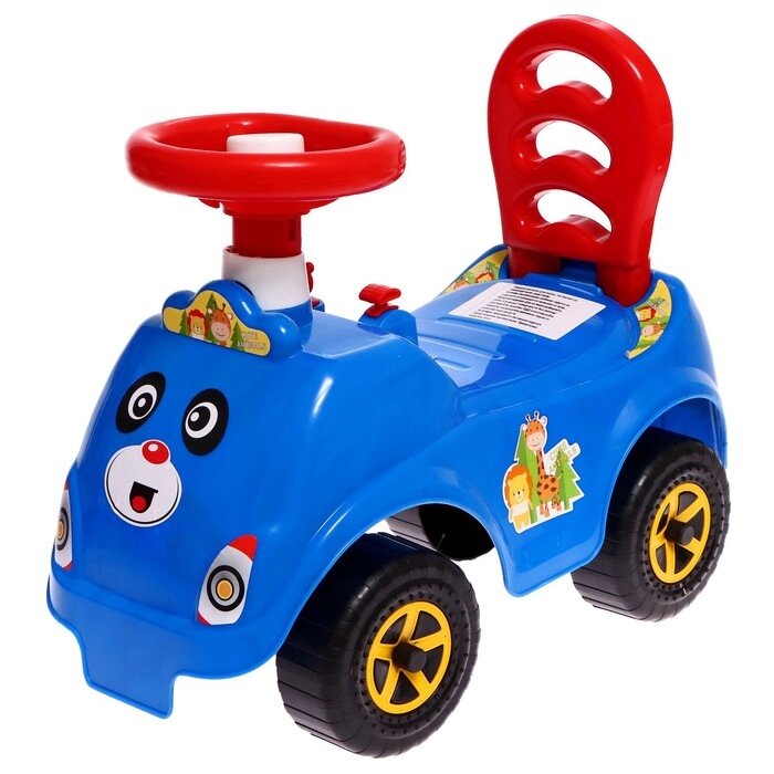 Машина-каталка Cool Riders 'Сафари', с клаксоном, цвет синий от компании Интернет-магазин "Flap" - фото 1