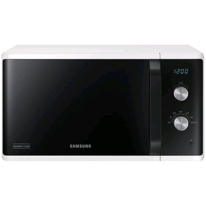 Микроволновая печь Samsung MS23K3614AW/BW, 800 Вт, 23 л, чёрно-белая от компании Интернет-магазин "Flap" - фото 1