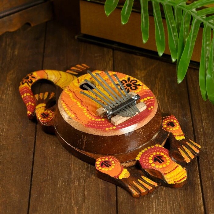 Музыкальный инструмент 'Калимба Геккон' 30x14x6 см от компании Интернет-магазин "Flap" - фото 1