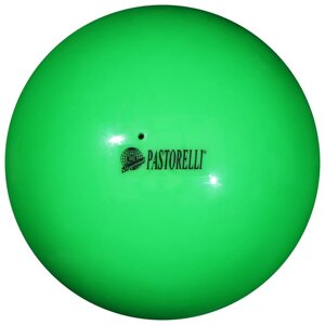 Мяч для художественной гимнастики Pastorelli New Generation FIG, d18 см, цвет зелёный