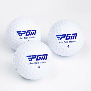 Мячи для гольфа PGM Soft Feel, двухкомпонентные, d4.3 см, набор 12 шт
