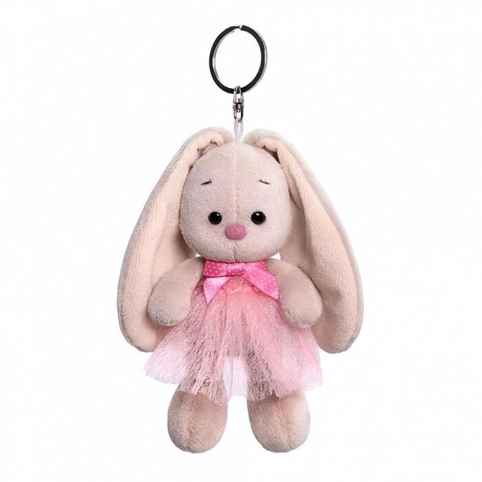Мягкая игрушка-брелок 'Зайка Ми в розовой юбке и с бантиком', 14 см от компании Интернет-магазин "Flap" - фото 1