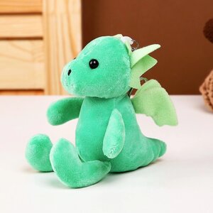 Мягкая игрушка 'Дракон' на брелоке, 11 см, цвет МИКС (комплект из 12 шт.)