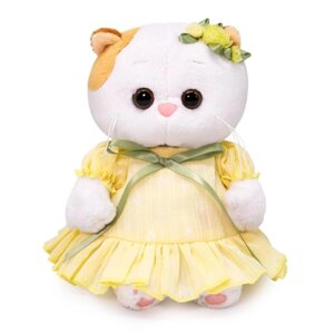 Мягкая игрушка 'Кошечка Ли-Ли BABY'в платье из шифона, 20 см