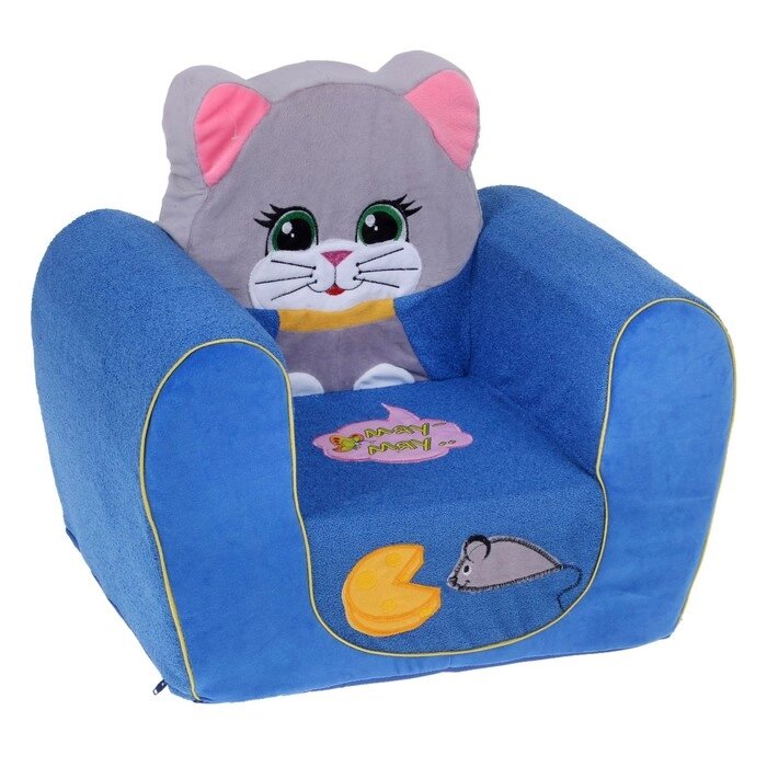 Мягкая игрушка 'Кресло Кошечка' от компании Интернет-магазин "Flap" - фото 1