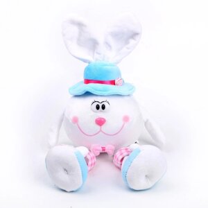 Мягкая игрушка 'Кролик'стоит, 25 см, цвет белый