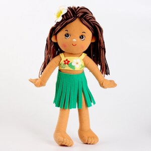 Мягкая игрушка 'Кукла' в гавайском костюме, 35 см