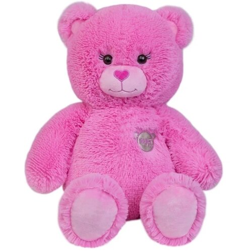 Мягкая игрушка 'Медведь'65 см, цвет пурпурный