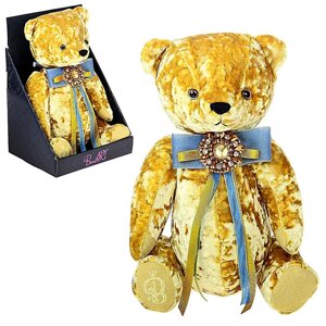 Мягкая игрушка 'Медведь БернАрт'цвет золотой