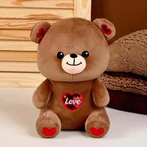 Мягкая игрушка 'Медведь'размер 22 см, цвет коричневый