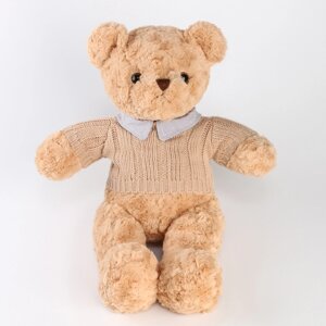 Мягкая игрушка 'Медведь' в кофте, 50 см, цвет бежевый