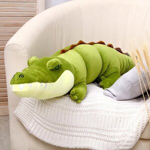 Мягкая игрушка-подушка 'Крокодил'100 см