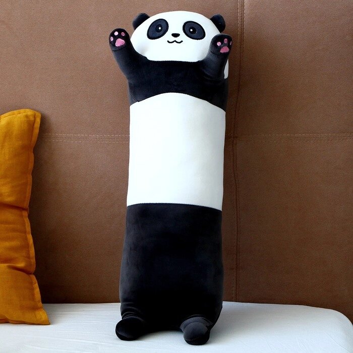 Мягкая игрушка-подушка 'Панда', 70 см, цвет чёрно-белый от компании Интернет-магазин "Flap" - фото 1