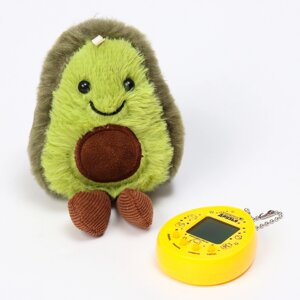 Мягкая игрушка с электронной головоломкой 'Авокадо'