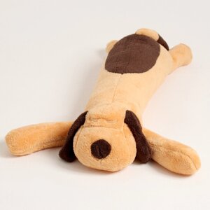 Мягкая игрушка 'Собака'90 см, цвет коричневый