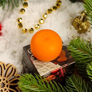 Мыло сувенирное 'Новогодний мандарин'органическое, 20 г
