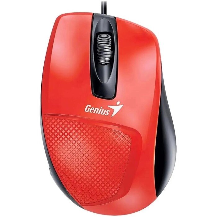 Мышь Genius Mouse DX-150X, проводная, оптическая, 1000 dpi, USB, красная от компании Интернет-магазин "Flap" - фото 1