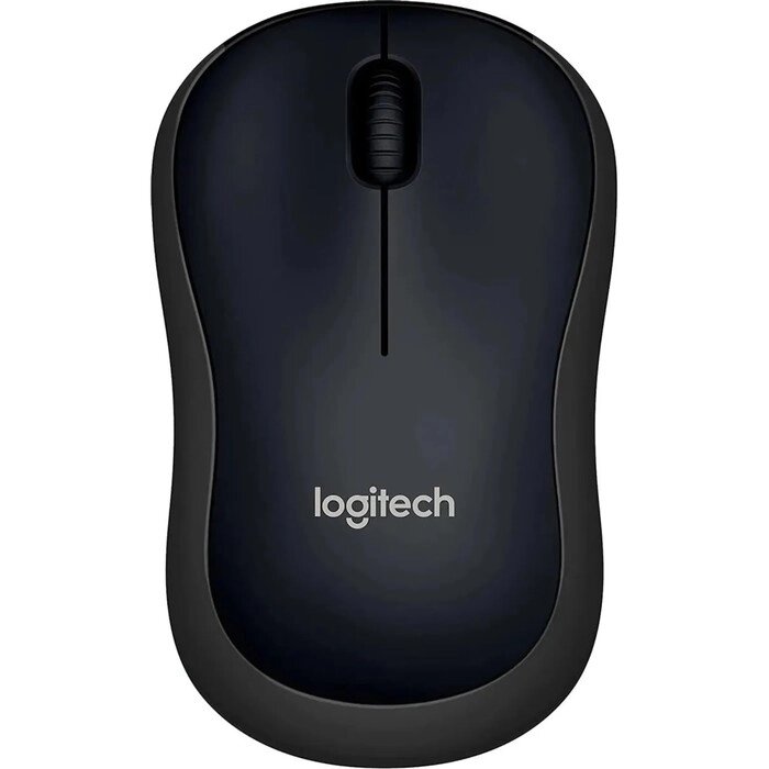 Мышь Logitech B220 Silent, беспроводная, оптическая, 1000 dpi, 1xAA (в комплекте), чёрная от компании Интернет-магазин "Flap" - фото 1