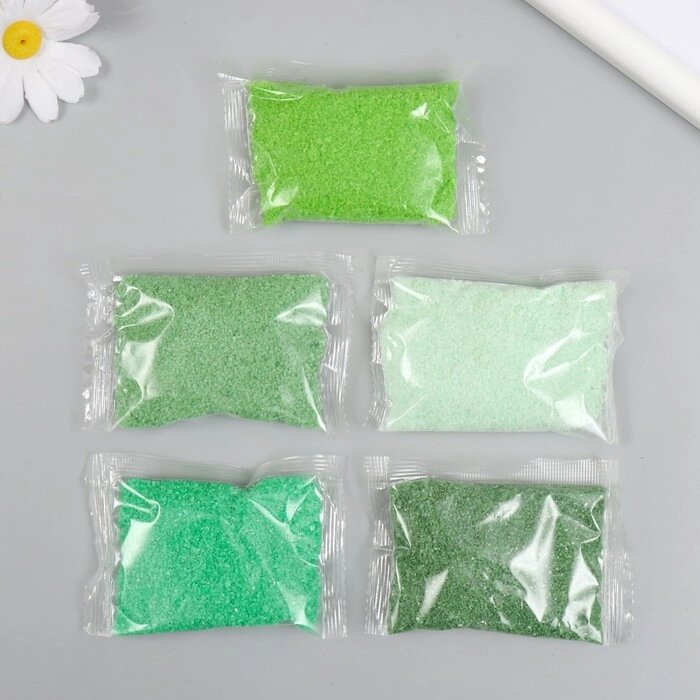 Набор цветного песка 6, 5 цветов, по 50 гр от компании Интернет-магазин "Flap" - фото 1