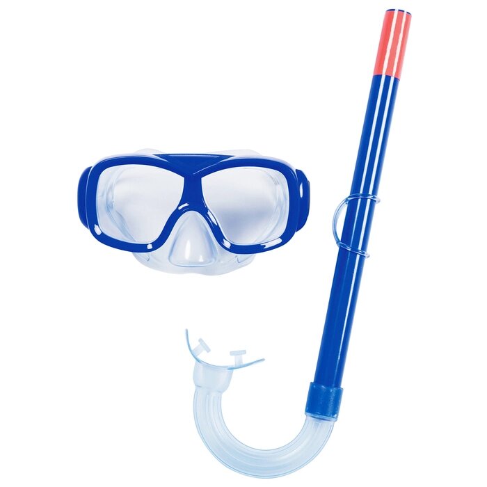 Набор для плавания Essential Freestyle маска, трубка, от 7 лет, цвет МИКС, 24035 Bestway от компании Интернет-магазин "Flap" - фото 1