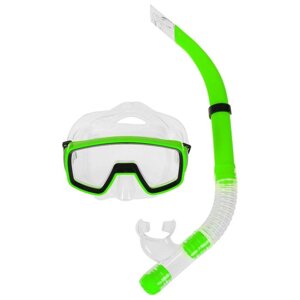 Набор для подводного плавания ONLYTOP маска, трубка, цвета МИКС