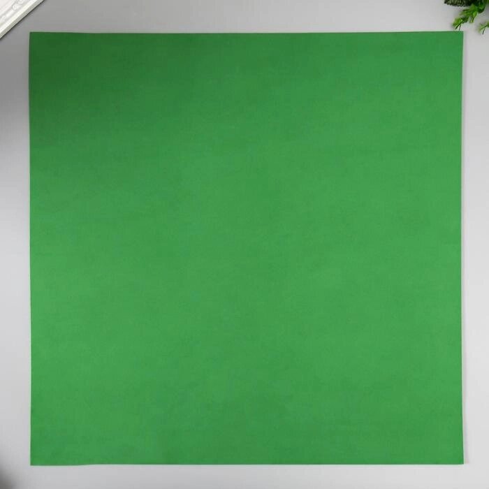 Набор фоамирана 50х50 см (10 листов) 2 мм  цв. тёмно-зелёный от компании Интернет-магазин "Flap" - фото 1