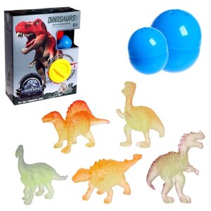 Набор игрушек-сюрпризов в шаре 'Динозавр'