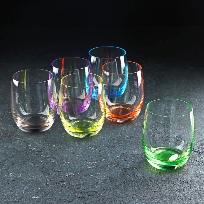 Набор стаканов для воды Bohemia Crystal 'Клаб', 300 мл, 6 шт от компании Интернет-магазин "Flap" - фото 1