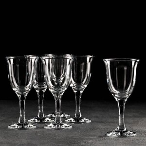 Набор стеклянных бокалов для вина 'Далида'300 мл, 6 шт