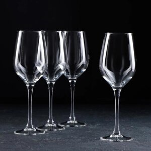 Набор стеклянных бокалов для вина 'Время дегустаций Шабли'350 мл, 4 шт