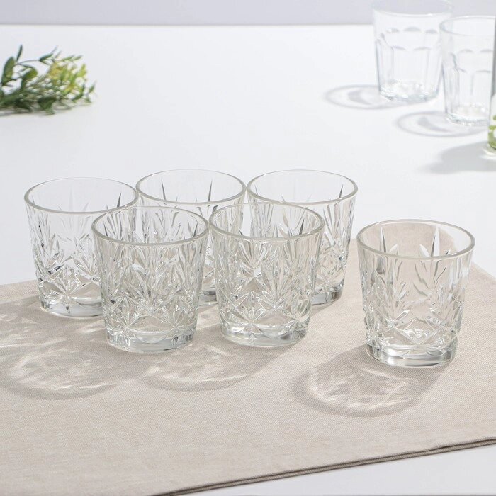 Набор стеклянных низких стаканов Luminarc ANNECY, 300 мл, 6 шт, цвет прозрачный от компании Интернет-магазин "Flap" - фото 1
