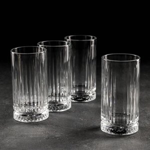 Набор стеклянных стаканов 'Элизия'450 мл, 4 шт