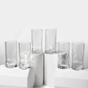 Набор стеклянных стаканов 'Рош'450 мл, 6 шт