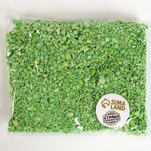 Наполнитель для шара 'Мелкое конфетти, бумажное'цвет зелёный, 50 г