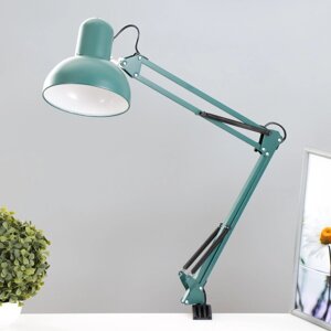 Настольная лампа 'Джуни' Е27 40Вт зеленый 16х16х90 см RISALUX