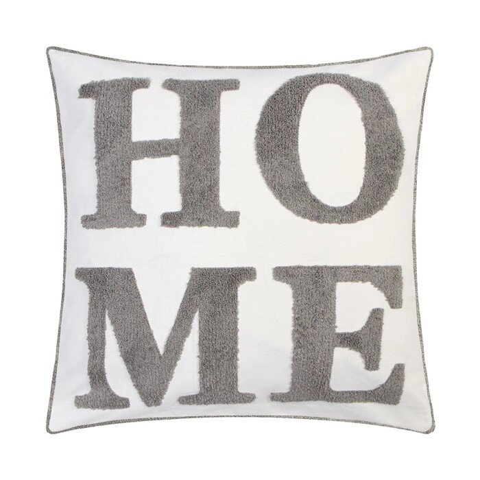 Наволочка декоративная 'Этель' Бохо Home, 45х45 см, цвет серый от компании Интернет-магазин "Flap" - фото 1