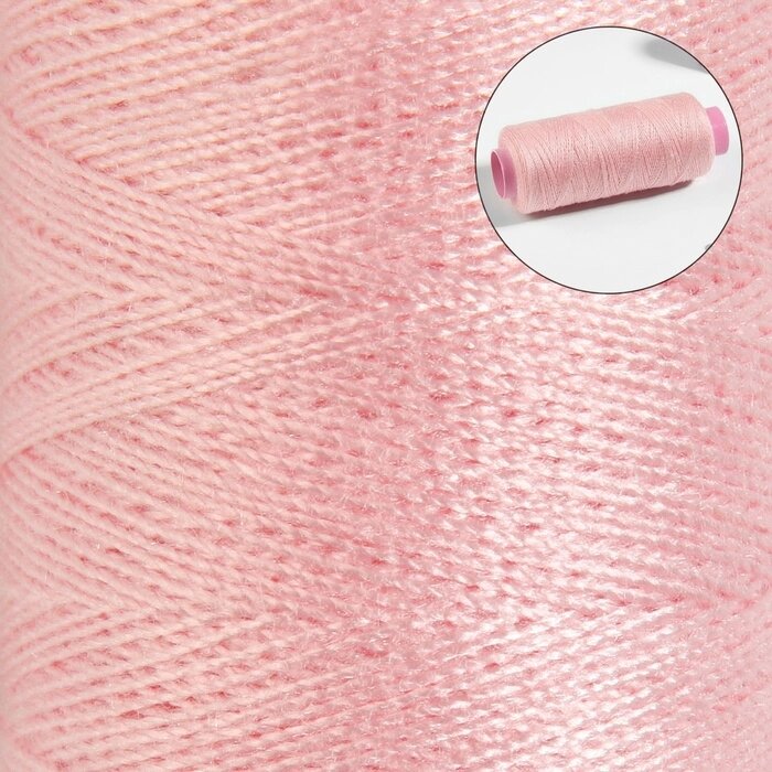 Нитки 40/2, 200 м, цвет светло-розовый 103 (комплект из 10 шт.) от компании Интернет-магазин "Flap" - фото 1