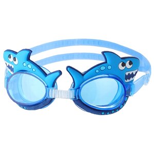 Очки для плавания детские ONLYTOP 'Акула'
