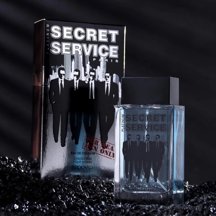 Одеколон мужской Secret Service Platinum, 100 мл от компании Интернет-магазин "Flap" - фото 1